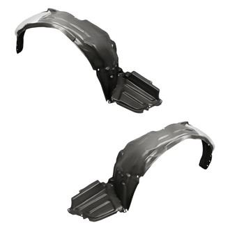 Replacement - Front Driver and Passenger Side Fender Liner Set (CAPA Certified)