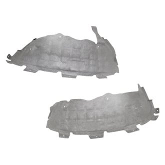 Replacement - Front Driver and Passenger Side Fender Liner Set (CAPA Certified)