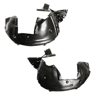 Replacement - Front Driver and Passenger Side Fender Liner Set (Standard Line)