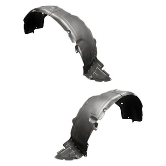 Replacement - Front Driver and Passenger Side Fender Liner Set (CAPA Certified)