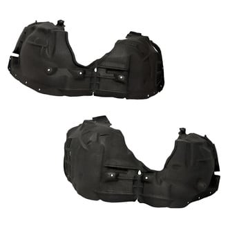 Replacement - Front Driver and Passenger Side Fender Liner Set (CAPA Certified)