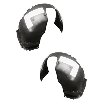Replacement - Front Driver and Passenger Side Fender Liner Set (CAPA Certified)