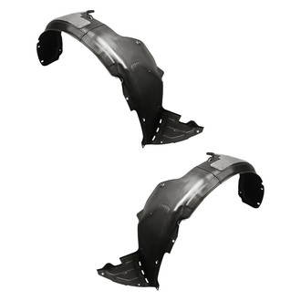 Replacement - Front Driver and Passenger Side Fender Liner Set (CAPA Certified)