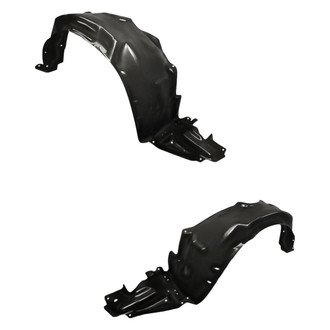 Replacement - Front Driver and Passenger Side Fender Liner Set (CAPA Certified)