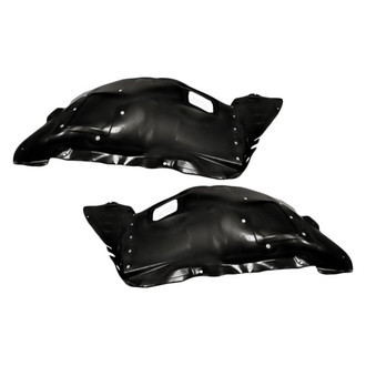 Replacement - Front Driver and Passenger Side Fender Liner Front Section Set (CAPA Certified)