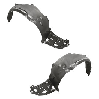 Replacement - Front Driver and Passenger Side Fender Liner Set (Standard Line)