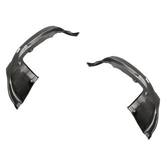 Replacement - Front Driver and Passenger Side Fender Liner Rear Section Set (Standard Line)