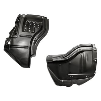 Replacement - Front Driver and Passenger Side Fender Liner Front Section Set (CAPA Certified)