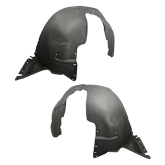 Replacement - Front Driver and Passenger Side Fender Liner Set (CAPA Certified)