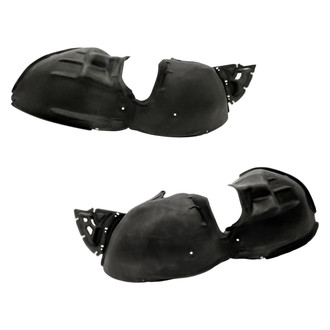 Replacement - Front Driver and Passenger Side Fender Liner Set (CAPA Certified)