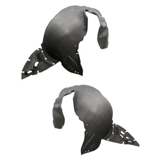 Replacement - Front Driver and Passenger Side Fender Liner Set (CAPA Certified)
