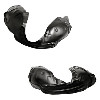 Replacement - Front Driver and Passenger Side Fender Liner Set (CAPA Certified)