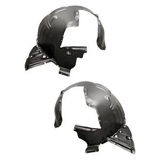 Replacement - Front Driver and Passenger Side Fender Liner Set (CAPA Certified)
