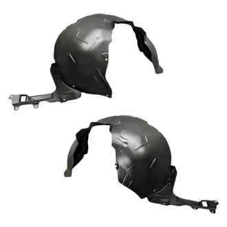 Replacement - Front Driver and Passenger Side Fender Liner Set (CAPA Certified)