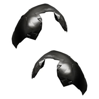 Replacement - Front Driver and Passenger Side Fender Liner Set (CAPA Certified)