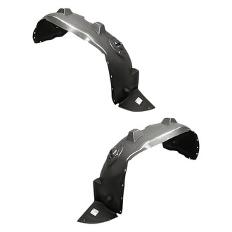 Replacement - Front Driver and Passenger Side Fender Liner Set (CAPA Certified)