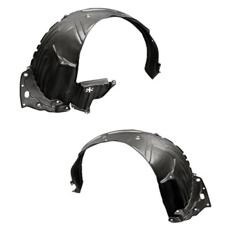 Replacement - Front Driver and Passenger Side Fender Liner Set (CAPA Certified)