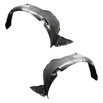 Replacement - Front Driver and Passenger Side Fender Liner Set (CAPA Certified)