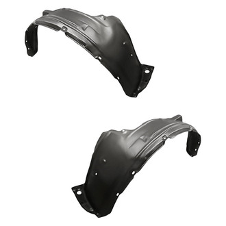 Replacement - Front Driver and Passenger Side Fender Liner Set (CAPA Certified)