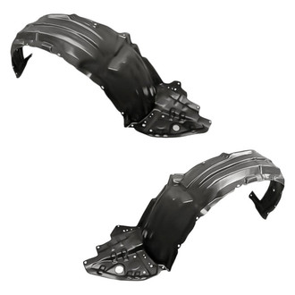 Replacement - Front Driver and Passenger Side Fender Liner Set (Standard Line)