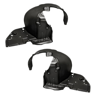 Replacement - Front Driver and Passenger Side Fender Liner Set (CAPA Certified)