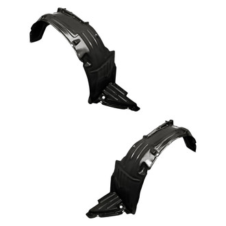 Replacement - Front Driver and Passenger Side Fender Liner Set (CAPA Certified)