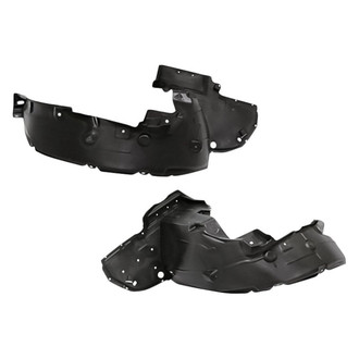 Replacement - Front Driver and Passenger Side Fender Liner Set (CAPA Certified)