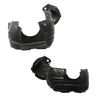 Replacement - Front Driver and Passenger Side Fender Liner Set (CAPA Certified)