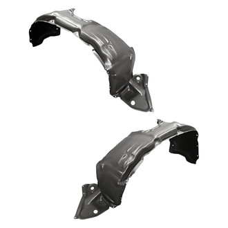 Replacement - Front Driver and Passenger Side Fender Liner Set (CAPA Certified)