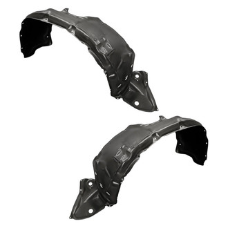 Replacement - Front Driver and Passenger Side Fender Liner Set (CAPA Certified)