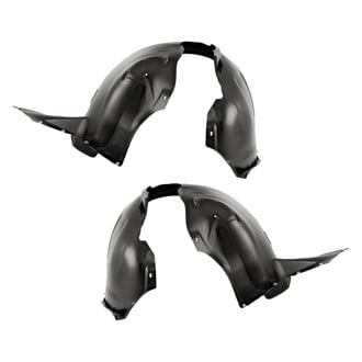 Replacement - Front Driver and Passenger Side Fender Liner Set (CAPA Certified)