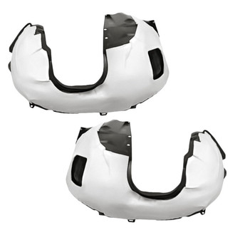 Replacement - Front Driver and Passenger Side Fender Liner Set (CAPA Certified)