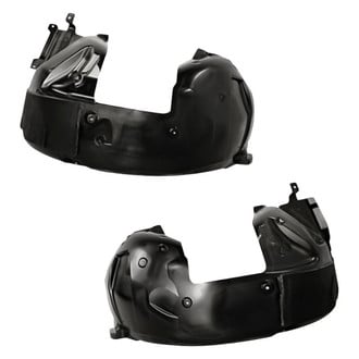Replacement - Front Driver and Passenger Side Fender Liner Set (CAPA Certified)