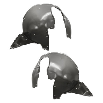 Replacement - Front Driver and Passenger Side Fender Liner Set (CAPA Certified)