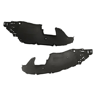 Replacement - Front Driver and Passenger Side Fender Liner Set (CAPA Certified)
