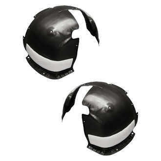 Replacement - Front Driver and Passenger Side Fender Liner Set (CAPA Certified)