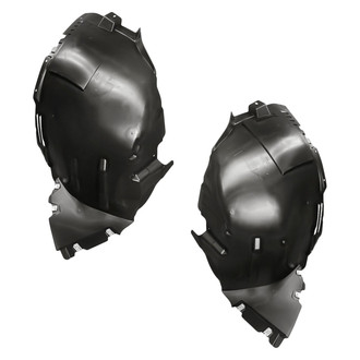 Replacement - Front Driver and Passenger Side Fender Liner Set (CAPA Certified)