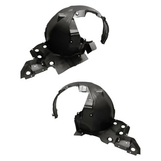 Replacement - Front Driver and Passenger Side Fender Liner Set (CAPA Certified)