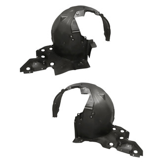 Replacement - Front Driver and Passenger Side Fender Liner Set (CAPA Certified)