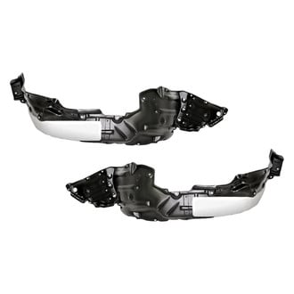 Replacement - Front Driver and Passenger Side Fender Liner Set (CAPA Certified)