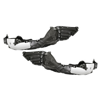 Replacement - Front Driver and Passenger Side Fender Liner Set (Standard Line)