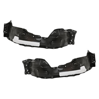 Replacement - Front Driver and Passenger Side Fender Liner Set (CAPA Certified)