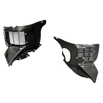 Replacement - Front Forward Driver and Passenger Side Fender Liner Set (CAPA Certified)