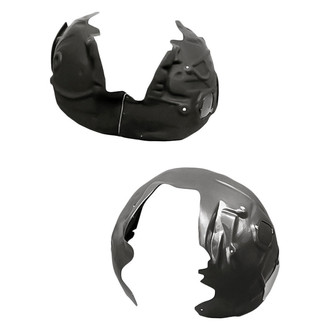 Replacement - Front Driver and Passenger Side Fender Liner Set (Standard Line)