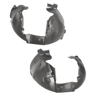 Replacement - Front Driver and Passenger Side Fender Liner Set (CAPA Certified)