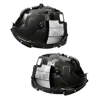 Replacement - Front Driver and Passenger Side Fender Liner Set (CAPA Certified)