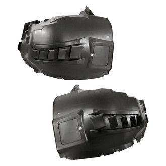 Replacement - Front Driver and Passenger Side Fender Liner Set (Standard Line)