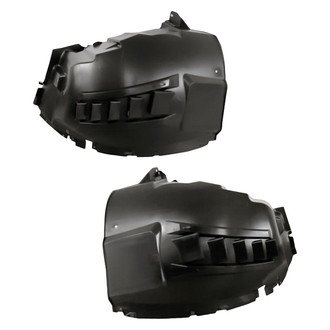 Replacement - Front Driver and Passenger Side Fender Liner Set (Standard Line)