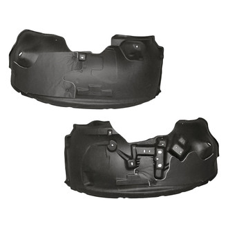 Replacement - Front Driver and Passenger Side Fender Liner Set (CAPA Certified)