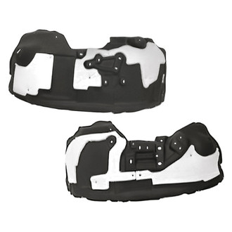 Replacement - Front Driver and Passenger Side Fender Liner Set (Standard Line)